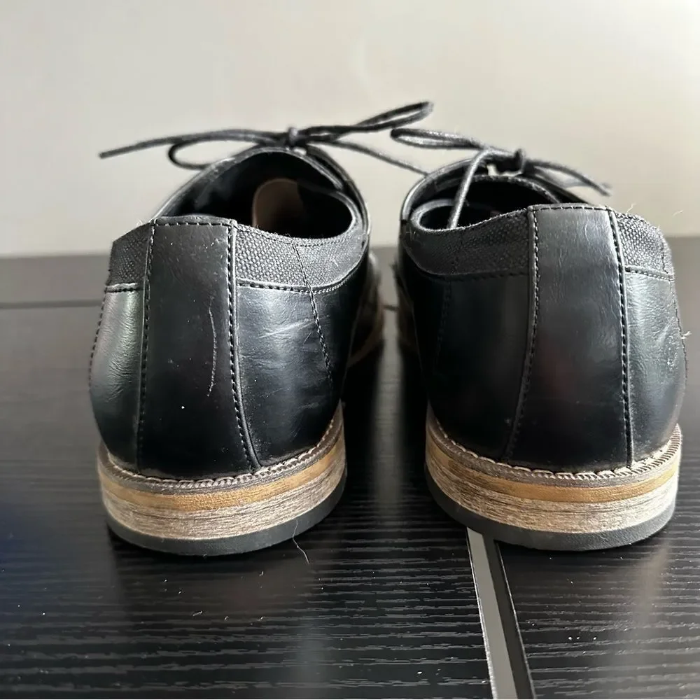 Seven 91 Leather Cap Toe Dress Lace Up Loafer, 10.5